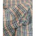 Abraham Moon Tweed Pure Wool Grey Orange Green Check Ref 1893/13